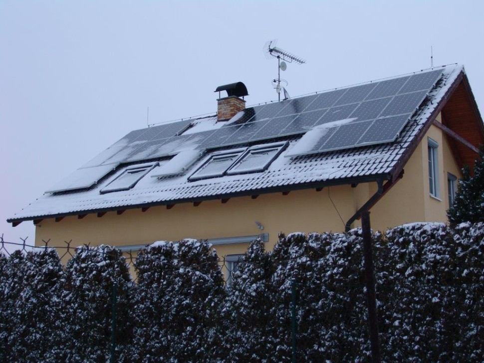 Fotovoltaika na rodinném domě