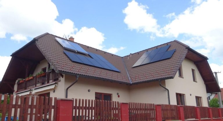 Fotovoltaika na rodinném domě