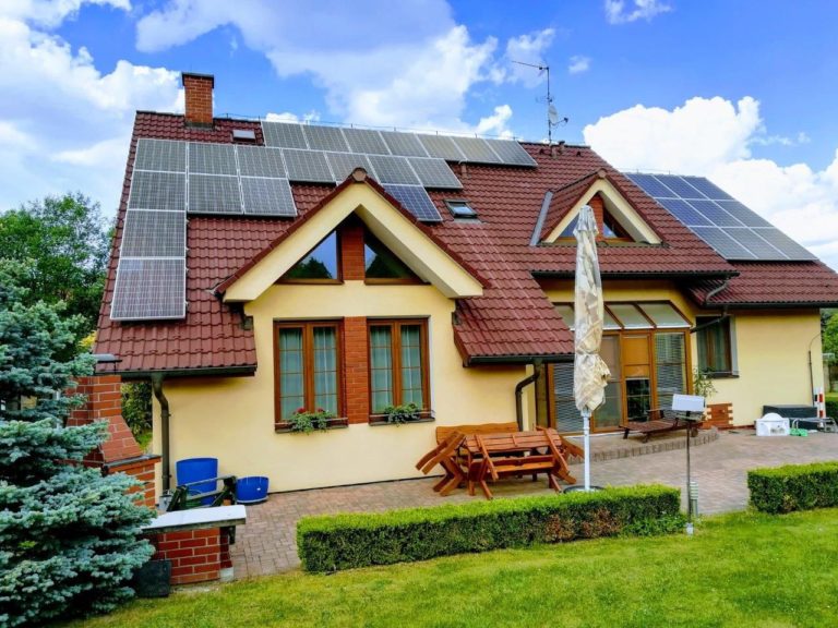 Fotovoltaika na rodinném domě (2018)
